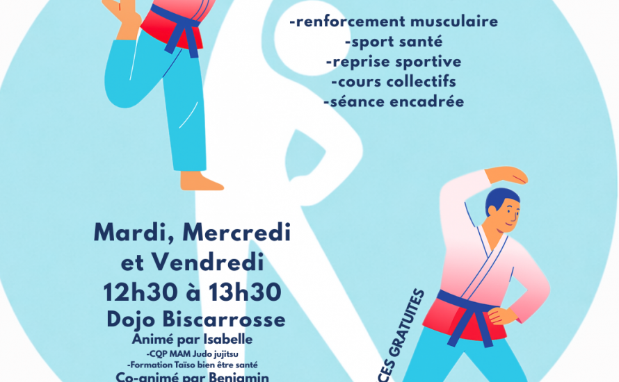Découvrez une nouvelle discipline: le Taïso!